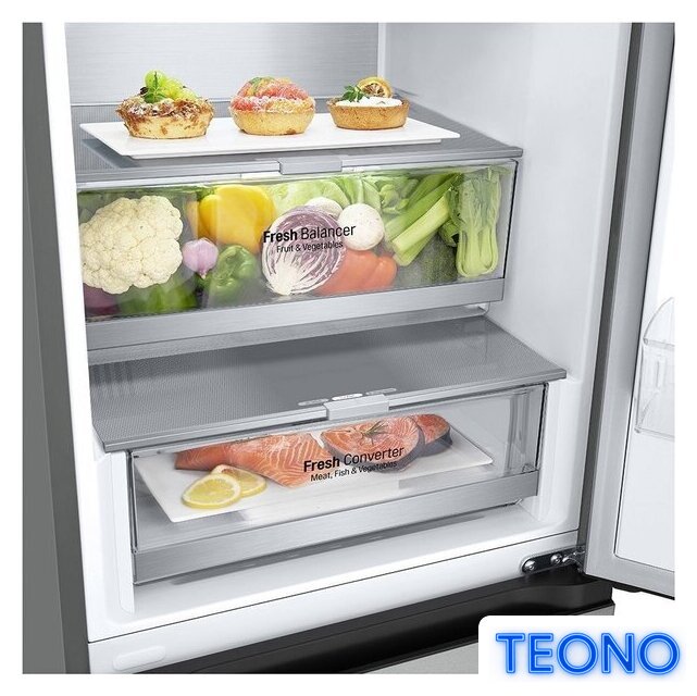 Холодильник LG DoorCooling+ GBV7280DMB - Изображение №11 — Интернет-магазин Teono.by