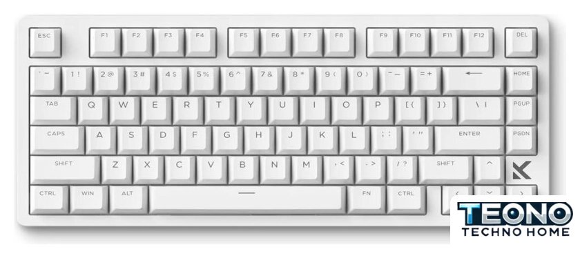 Клавиатура MCHOSE Jet 75 Hall Effect White (Kailh Magnetic God Switch) - Изображение №2 — Интернет-магазин Teono.by