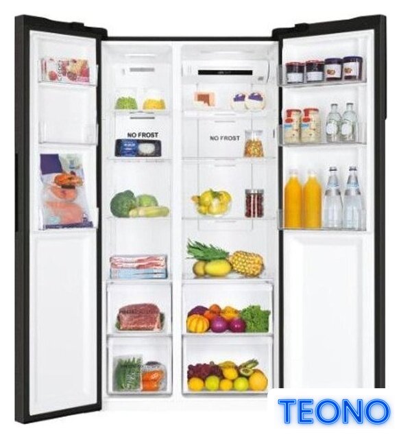 Холодильник side by side Haier HSR3918ENPB - Изображение №3 — Интернет-магазин Teono.by