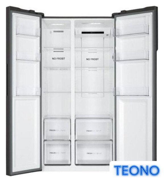Холодильник side by side Haier HSR3918ENPB - Изображение №4 — Интернет-магазин Teono.by