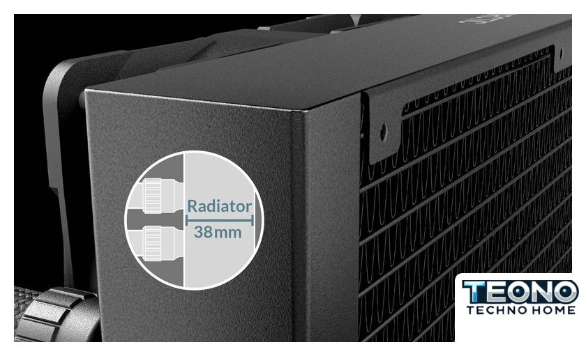 Система жидкостного охлаждения для процессора Arctic Liquid Freezer III 240 Black ACFRE00134A - Изображение №11 — Интернет-магазин Teono.by