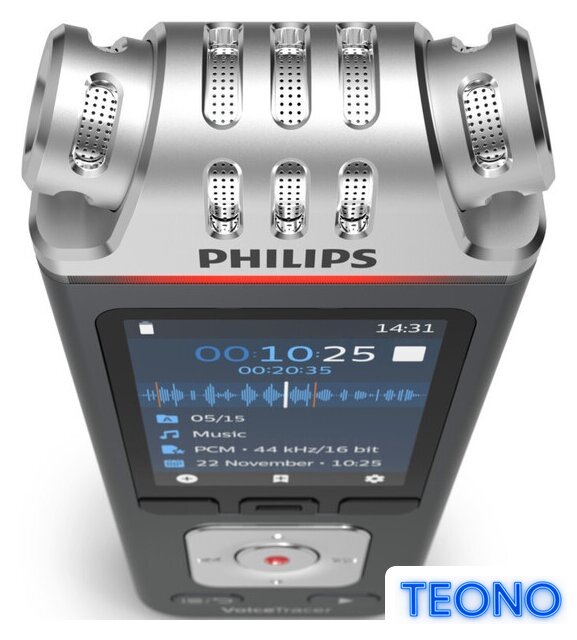Диктофон Philips VoiceTracer DVT7110 - Изображение №4 — Интернет-магазин Teono.by