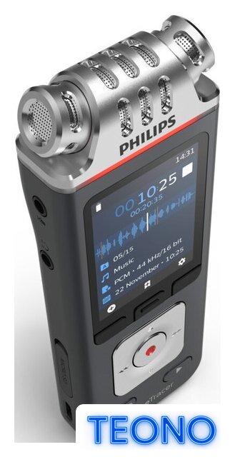 Диктофон Philips VoiceTracer DVT7110 - Изображение №3 — Интернет-магазин Teono.by