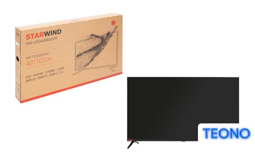 Телевизор StarWind SW-LED40BG200 - Изображение №10 — Интернет-магазин Teono.by