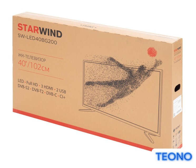 Телевизор StarWind SW-LED40BG200 - Изображение №12 — Интернет-магазин Teono.by