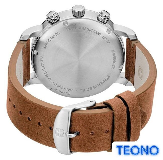 Наручные часы Wenger Attitude Chrono 01.1543.108 - Изображение №4 — Интернет-магазин Teono.by