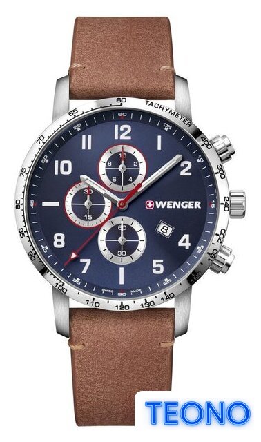 Наручные часы Wenger Attitude Chrono 01.1543.108 - Изображение №1 — Интернет-магазин Teono.by