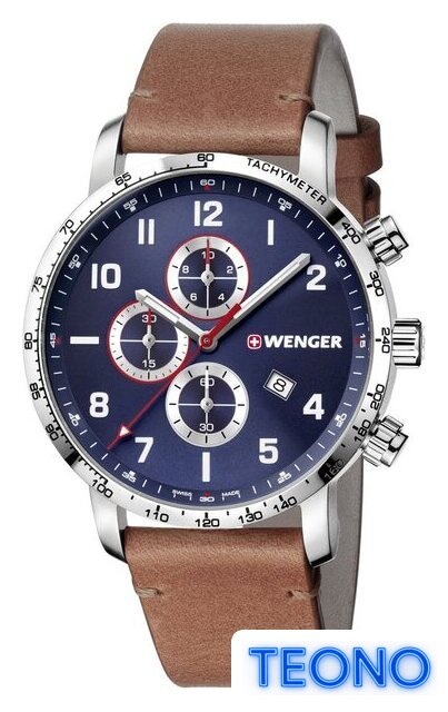 Наручные часы Wenger Attitude Chrono 01.1543.108 - Изображение №2 — Интернет-магазин Teono.by