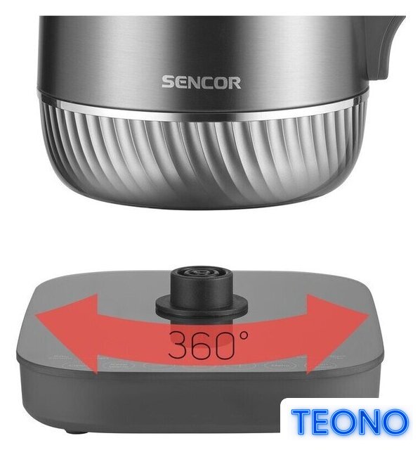 Электрический чайник Sencor SWK 0850GY - Изображение №6 — Интернет-магазин Teono.by