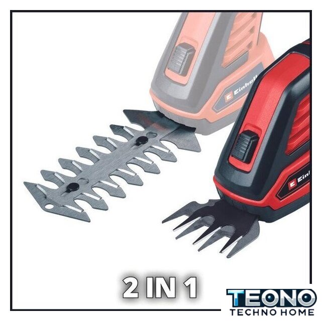 Кусторез + ножницы Einhell GC-CG 3,6/70 Li WT 3410365 (с 1-им АКБ) - Изображение №2 — Интернет-магазин Teono.by