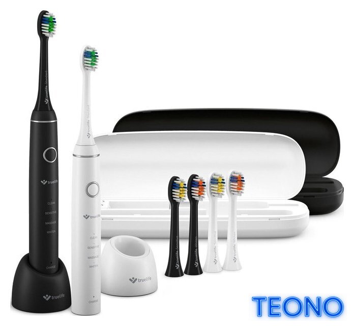 Комплект электрических зубных щеток TrueLife SonicBrush Compact Duo - Изображение №1 — Интернет-магазин Teono.by