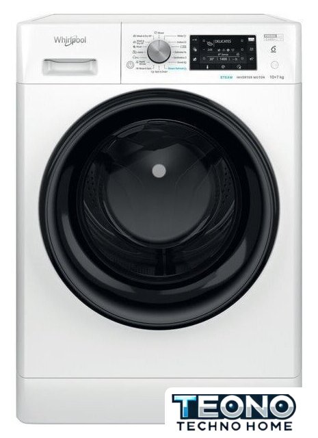 Стирально-сушильная машина Whirlpool FFWDD 1076258 BV EU - Изображение №1 — Интернет-магазин Teono.by