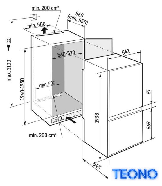 Холодильник Liebherr ICNSd 5603 Pure NoFrost - Изображение №18 — Интернет-магазин Teono.by