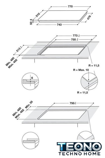 Варочная панель Whirlpool WF S0377 NE/IXL - Изображение №8 — Интернет-магазин Teono.by