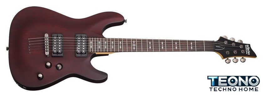 Электрогитара Schecter Omen-6 WSN - Изображение №2 — Интернет-магазин Teono.by