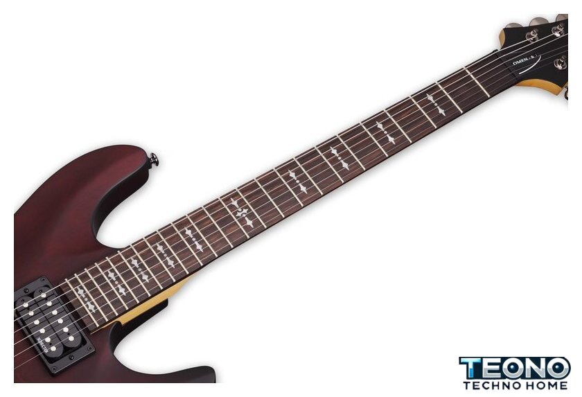 Электрогитара Schecter Omen-6 WSN - Изображение №6 — Интернет-магазин Teono.by