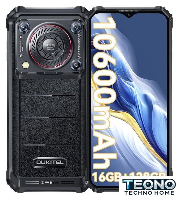 Телефон Oukitel WP36 (черный) - Изображение №1 — Интернет-магазин Teono.by