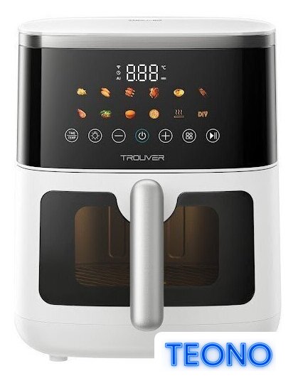 Аэрогриль (аэрофритюрница) Trouver Air Fryer FD10 Pro Max (белый) - Изображение №1 — Интернет-магазин Teono.by