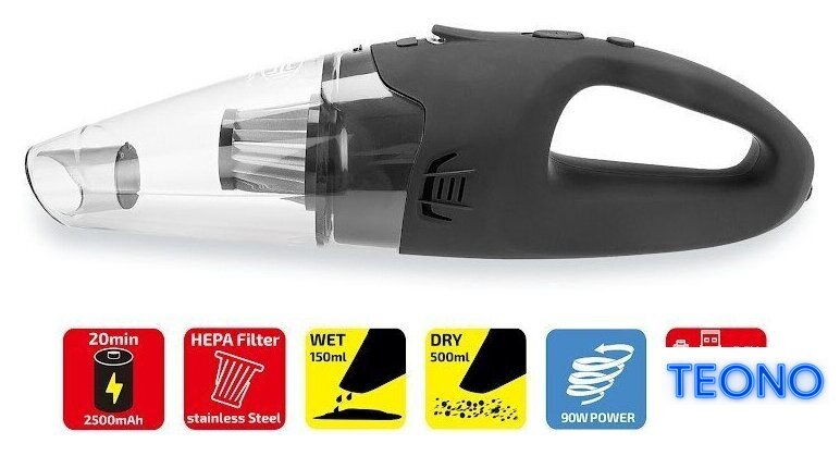 Автомобильный пылесос Heyner 238100 - Изображение №2 — Интернет-магазин Teono.by