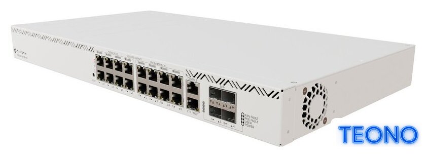 Управляемый коммутатор 3-го уровня Mikrotik CRS320-8P-8B-4S+RM - Изображение №2 — Интернет-магазин Teono.by