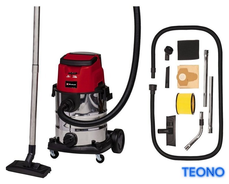 Пылесос Einhell TE-VC 36/25 Li S-Solo 2347170 (без АКБ) - Изображение №4 — Интернет-магазин Teono.by