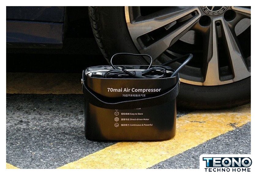 Автомобильный компрессор 70mai Air Compressor Midrive TP01 - Изображение №7 — Интернет-магазин Teono.by