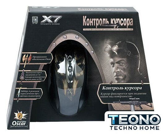 Игровая мышь A4Tech XL-750BH - Изображение №3 — Интернет-магазин Teono.by