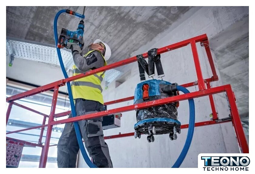 Пылесос Bosch GAS 18V-12 MC Professional 06019K2000 - Изображение №4 — Интернет-магазин Teono.by