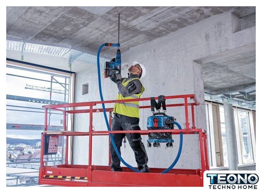 Пылесос Bosch GAS 18V-12 MC Professional 06019K2000 - Изображение №5 — Интернет-магазин Teono.by