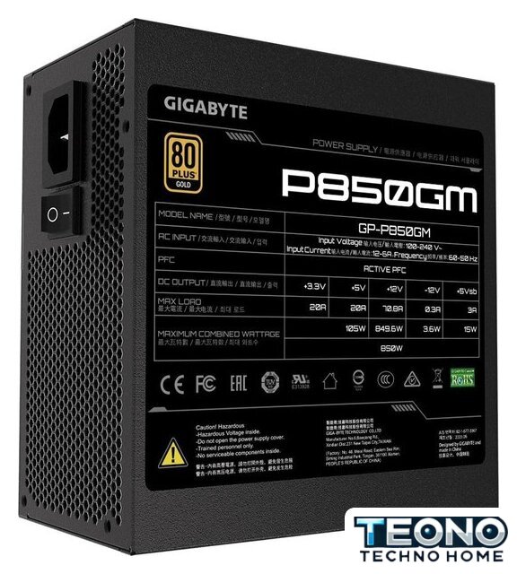 Блок питания Gigabyte P850GM - Изображение №4 — Интернет-магазин Teono.by