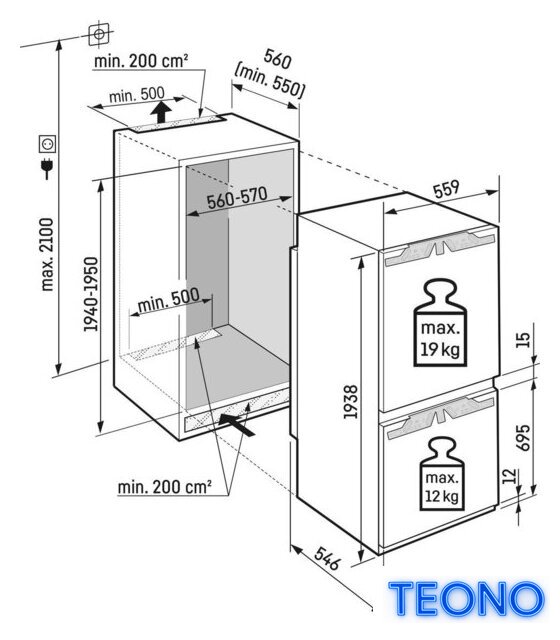 Холодильник Liebherr ICNd 5603 Pure NoFrost - Изображение №19 — Интернет-магазин Teono.by