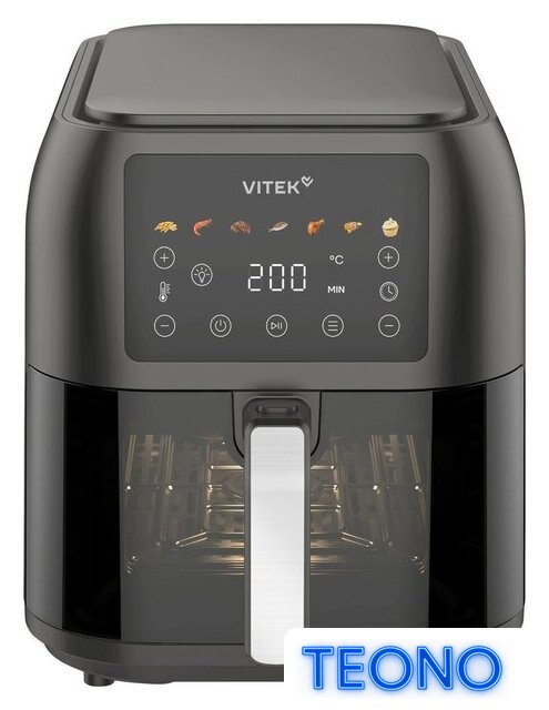 Аэрогриль (аэрофритюрница) Vitek VT-AF8001 - Изображение №1 — Интернет-магазин Teono.by