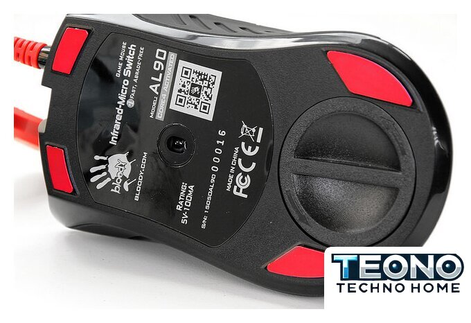 Игровая мышь A4Tech Bloody Blazing AL90 - Изображение №8 — Интернет-магазин Teono.by