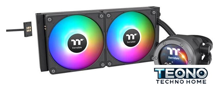 Система жидкостного охлаждения для процессора Thermaltake TH240 V2 Ultra EX ARGB CL-W414-PL12SW-A - Изображение №1 — Интернет-магазин Teono.by