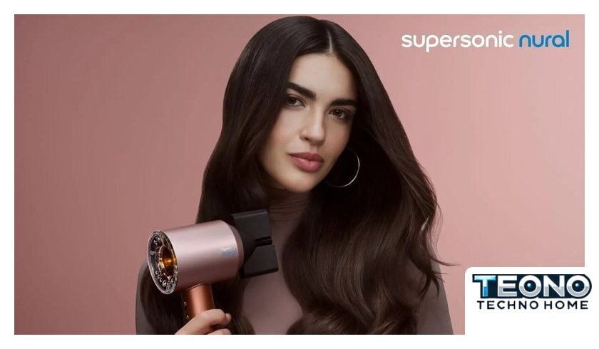 Фен Dyson HD16 (янтарный шелк/розовый) - Изображение №3 — Интернет-магазин Teono.by