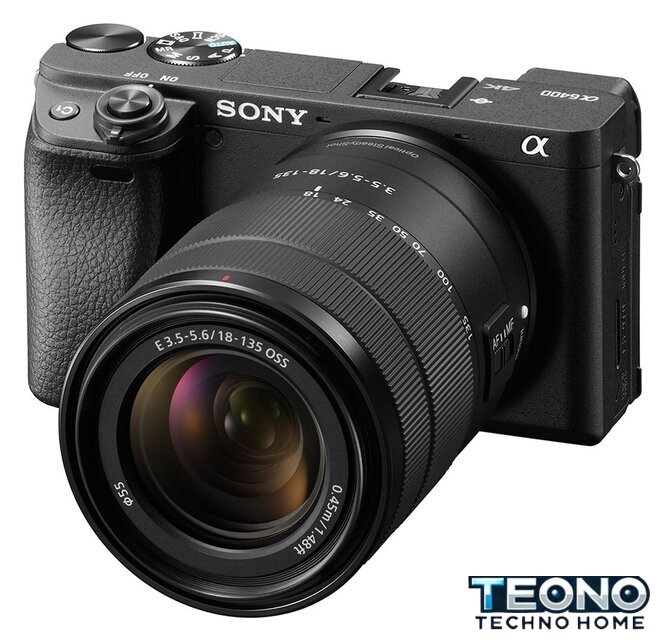 Беззеркальный фотоаппарат Sony Alpha a6400 Kit 18-135mm (черный) - Изображение №3 — Интернет-магазин Teono.by