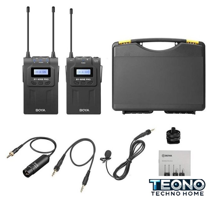Радиосистема BOYA BY-WM8 Pro-K1 - Изображение №6 — Интернет-магазин Teono.by