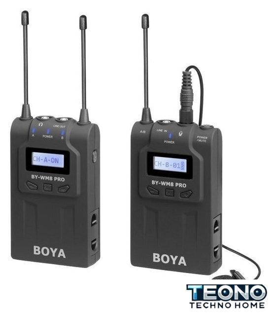 Радиосистема BOYA BY-WM8 Pro-K1 - Изображение №1 — Интернет-магазин Teono.by