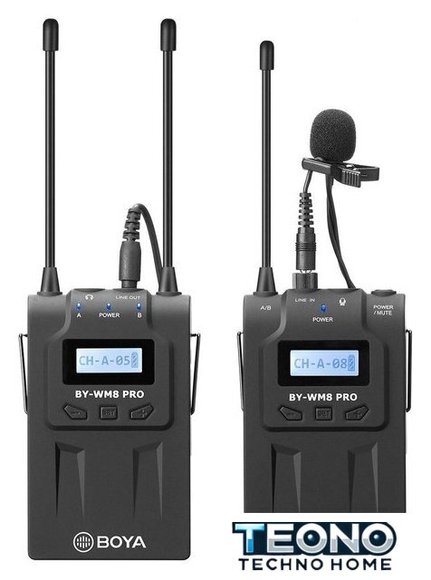 Радиосистема BOYA BY-WM8 Pro-K1 - Изображение №2 — Интернет-магазин Teono.by