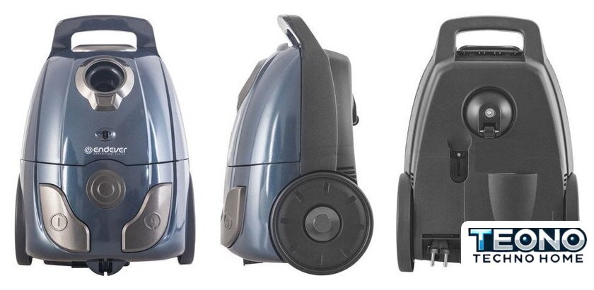 Пылесос Endever SkyClean VC-252 (синий/серый) - Изображение №4 — Интернет-магазин Teono.by
