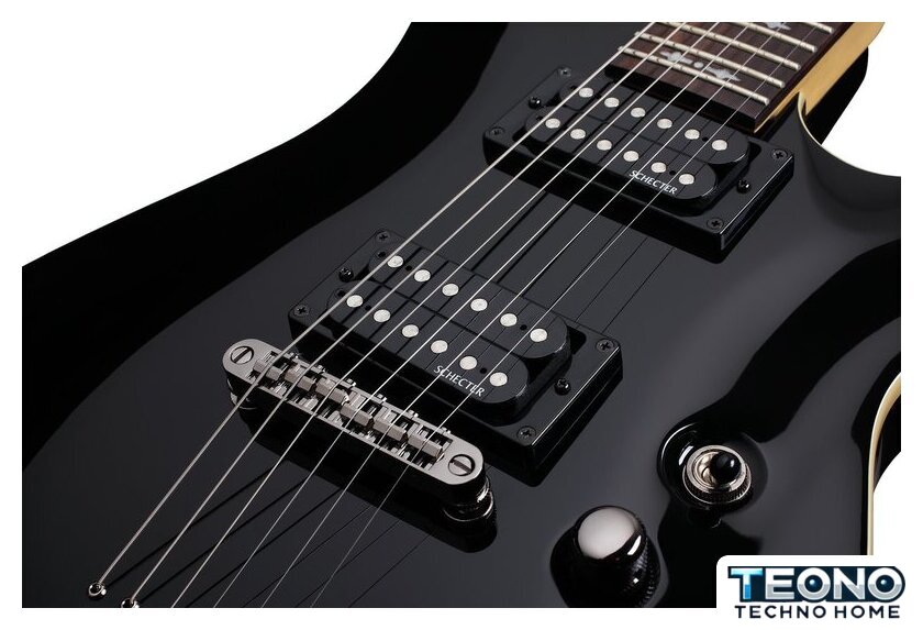Электрогитара Schecter Omen-6 BLK - Изображение №7 — Интернет-магазин Teono.by