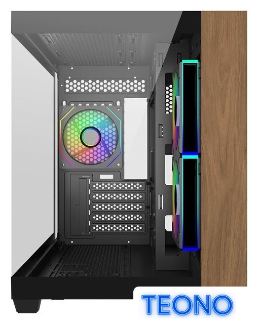 Корпус Cooler Master Elite 481 Wood E481-KHNN-S00 - Изображение №3 — Интернет-магазин Teono.by