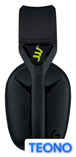 Наушники Logitech G435 Lightspeed (черный/неоновый желтый) - Изображение №3 — Интернет-магазин Teono.by