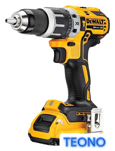 Ударная дрель-шуруповерт DeWalt DCD796D2 (с 2-мя АКБ 2 Ah) - Изображение №2 — Интернет-магазин Teono.by