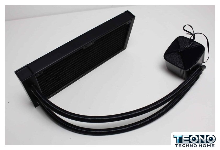 Система жидкостного охлаждения для процессора DeepCool LS520S Zero Dark Black R-LS520-BKNNMM-G-1 - Изображение №2 — Интернет-магазин Teono.by