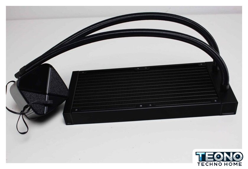 Система жидкостного охлаждения для процессора DeepCool LS520S Zero Dark Black R-LS520-BKNNMM-G-1 - Изображение №4 — Интернет-магазин Teono.by