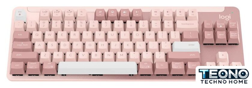 Клавиатура Logitech K855 920-011072 (розовый, нет кириллицы) - Изображение №2 — Интернет-магазин Teono.by