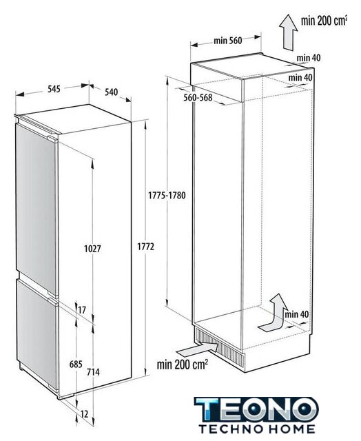 Холодильник Gorenje NRKI517E82WF - Изображение №12 — Интернет-магазин Teono.by