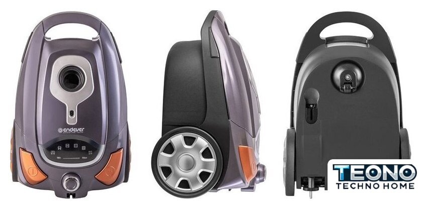 Пылесос Endever SkyClean VC-250 (серый/фиолетовый) - Изображение №3 — Интернет-магазин Teono.by