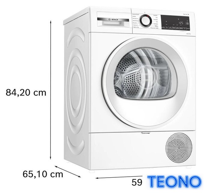 Сушильная машина Bosch Serie 6 WQG233DNPL - Изображение №7 — Интернет-магазин Teono.by